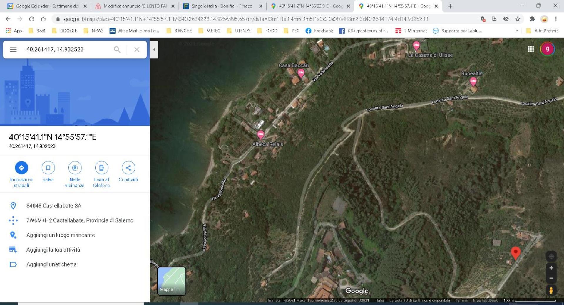 Bellezza In Cilento Panoramic Apts 卡斯特拉巴特 外观 照片